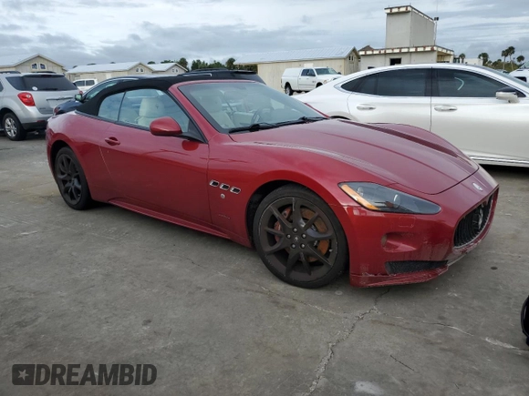 2012 Maserati GranTurismo Sport with VIN ZAM45MMA6C0064413, listed as a Copart auction lot 75126704 with Not provided miles and Salvage title. Bid and sale history available at DreamBid. Image 4.