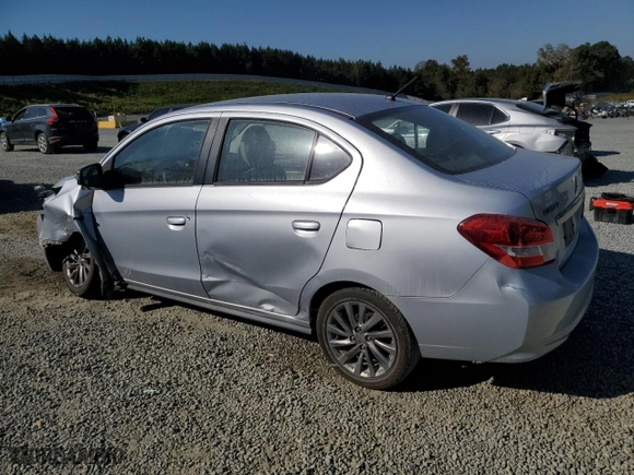 2019 Mitsubishi Mirage G4 SE with VIN ML32F4FJ2KHF15669, listed as a Copart auction lot 75707914 with 49,082 mi miles and Salvage Title. Bid and sale history available at carsss.com. Image 2.