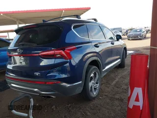 2022 Hyundai Santa Fe SEL with VIN 5NMS2DAJ2NH377678, listed as a IAAI auction lot 41902263 with 75,550 mi miles. Bid and sale history available at carsss.com. Image 4.