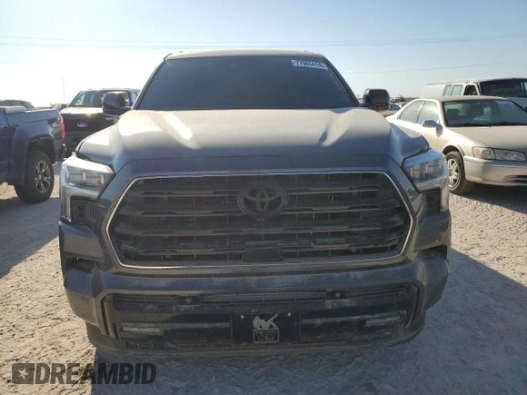 2024 Toyota Sequoia SR5 with VIN 7SVAAABA5RX040811, listed as a Copart auction lot 77905414 with 6,748 mi miles and Salvage Title. Bid and sale history available at carsss.com. Image 5.