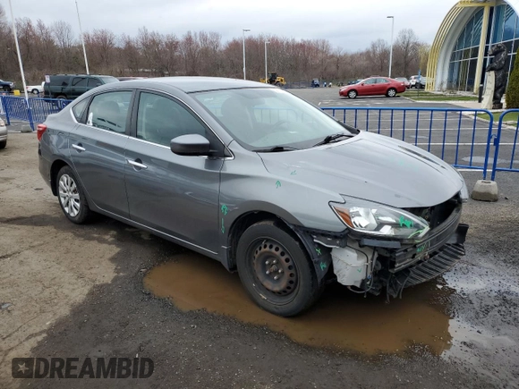 2016 Nissan Sentra SV with VIN 3N1AB7AP4GY268846, listed as a Copart auction lot 52778745 with 70,486 mi miles and Salvage Title. Bid and sale history available at DreamBid. Image 4.