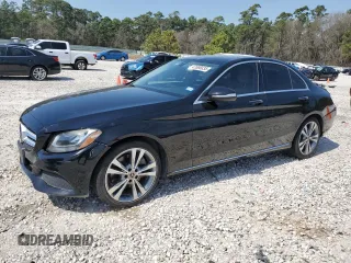 2015 Mercedes-Benz C-Class C 300 with VIN 55SWF4JB4FU075745, listed as a Copart auction lot 47695835 with 105,268 mi miles and Salvage Title. Bid and sale history available at carsss.com. Image 1.