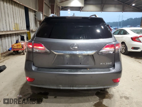 2013 Lexus RX 350 with VIN JTJZK1BA7D2009461, listed as a Copart auction lot 60471575 with 135,679 mi miles and Salvage title. Bid and sale history available at DreamBid. Image 6.