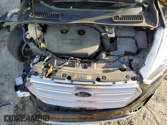 2017 Ford Escape SE with VIN 1FMCU0G9XHUC59309, listed as a Copart auction lot 49215345 with 61,980 mi miles and Salvage Title. Bid and sale history available at carsss.com. Image 14.