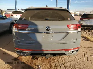 2022 Volkswagen Atlas SEL Premium R-Line with VIN 1V2FE2CA3NC231068, listed as a Copart auction lot 87459184 with Not provided miles and Salvage title. Bid and sale history available at DreamBid. Image 6.