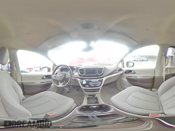 2018 Chrysler Pacifica Touring Plus with VIN 2C4RC1FG9JR108987, listed as a Copart auction lot 43200715 with 88,622 mi miles and Salvage title. Bid and sale history available at DreamBid. Image 16.