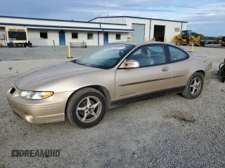 2002 Pontiac Grand Prix GT with VIN 1G2WP12K12F144137, listed as a Copart auction lot 43333415 with 181,075 mi miles and Salvage Title. Bid and sale history available at carsss.com. Image 1.
