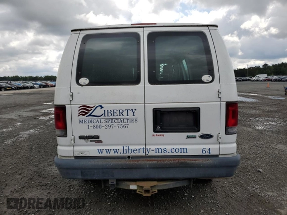 2013 Ford Econoline Cargo Commercial with VIN 1FTNE1EW8DDA73559, listed as a Copart auction lot 52942975 with 288,790 mi miles and Clean title. Bid and sale history available at DreamBid. Image 6.