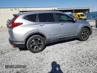2017 Honda CR-V Touring with VIN 5J6RW2H97HL048426, listed as a Copart auction lot 49356945 with 126,613 mi miles and Salvage Title. Bid and sale history available at carsss.com. Image 3.