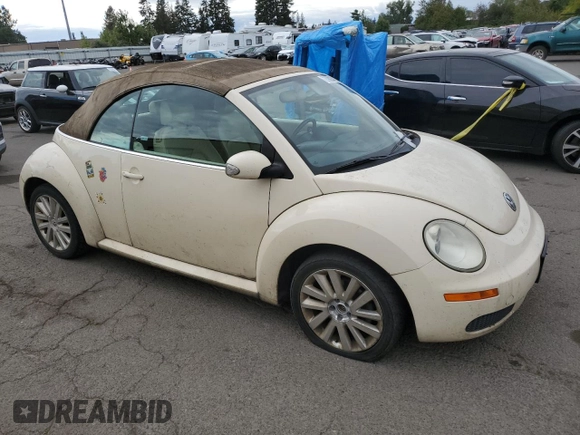 2008 Volkswagen Beetle SE с VIN 3VWRF31Y08M404756, выставлен на аукционе Copart как лот 72099234 с пробегом 121 010 миль миль и Чистый • Clean title. История ставок и продаж доступна на DreamBid. Изображение 4.
