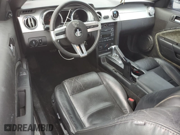 2008 Ford Mustang Deluxe with VIN 1ZVHT80N885164208, listed as a Copart auction lot 53855845 with 194,689 mi miles and Salvage Title. Bid and sale history available at carsss.com. Image 8.