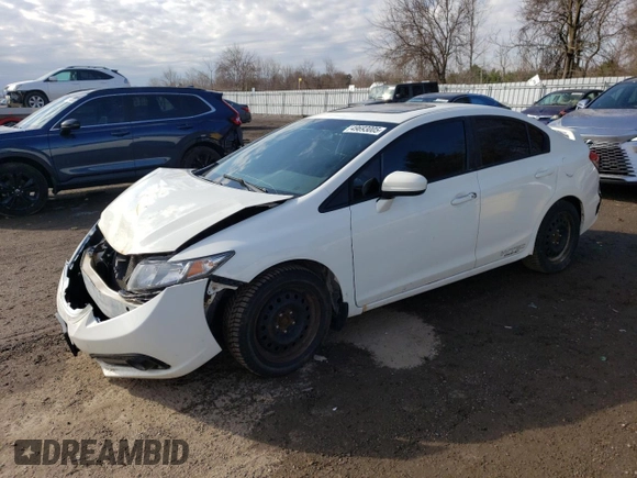 2015 Honda Civic Sedan Si with VIN 2HGFB6E56FH201614, listed as a Copart auction lot 49693005 with 0 mi miles and Salvage Title. Bid and sale history available at carsss.com. Image 1.