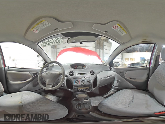 2000 Toyota ECHO with VIN JTDBT1237Y0095990, listed as a Copart auction lot 89140295 with 214,941 mi miles and Salvage Title. Bid and sale history available at DreamBid. Image 13.