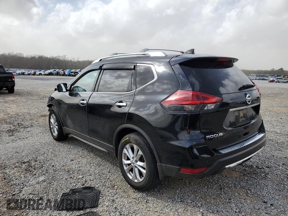 2019 Nissan Rogue SV with VIN JN8AT2MT5KW264699, listed as a Copart auction lot 49877895 with 62,506 mi miles and Salvage Title. Bid and sale history available at carsss.com. Image 2.