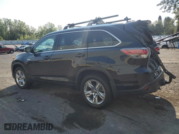 2016 Toyota Highlander Hybrid Limited with VIN 5TDDCRFH2GS020638, listed as a Copart auction lot 70344394 with 161,764 mi miles and Salvage Title. Bid and sale history available at carsss.com. Image 2.