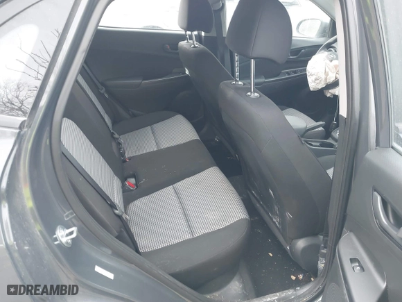 2023 Hyundai Kona SE with VIN KM8K2CAB5PU040450, listed as a IAAI auction lot 41490951 with 35,470 mi miles. Bid and sale history available at carsss.com. Image 8.