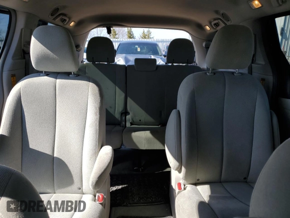 2014 Toyota Sienna L with VIN 5TDZK3DC9ES476369, listed as a Copart auction lot 48244165 with 123,574 mi miles and Salvage Title. Bid and sale history available at carsss.com. Image 10.