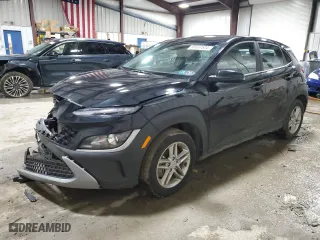 2023 Hyundai Kona SE with VIN KM8K2CAB9PU058871, listed as a Copart auction lot 85037524 with 36,088 mi miles and Salvage Title. Bid and sale history available at carsss.com. Image 1.