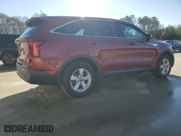 2021 Kia Sorento LX with VIN 5XYRG4LC0MG062403, listed as a Copart auction lot 43642605 with 56,298 mi miles and Salvage Title. Bid and sale history available at carsss.com. Image 3.
