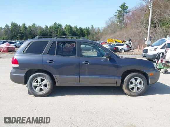 2006 Hyundai Santa Fe GLS with VIN KM8SC73DX6U057052, listed as a IAAI auction lot 42136019 with 159,272 mi miles. Bid and sale history available at carsss.com. Image 14.