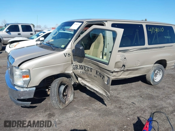 2013 Ford Econoline Passenger XL с VIN 1FBNE3BL7DDA62112, выставлен на аукционе IAAI как лот 41590110 с пробегом 194 712 миль миль и . История ставок и продаж доступна на DreamBid. Изображение 6.