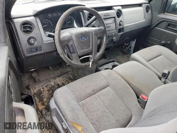 2012 Ford F-150 XL with VIN 1FTNF1CF7CKD33668, listed as a Copart auction lot 58847245 with 151,570 mi miles and Clean title. Bid and sale history available at DreamBid. Image 8.