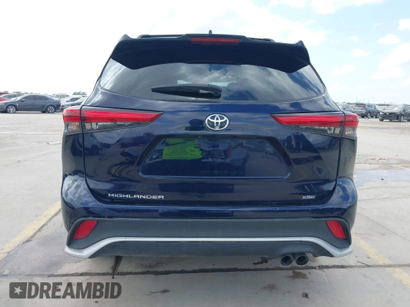 2022 Toyota Highlander XSE z VIN 5TDLZRAHXNS132750, wystawiony jako IAAI lot #42041166 z przebiegiem 39 793 mil mil oraz . Historia ofert i sprzedaży dostępna na DreamBid. Obrazek 17.