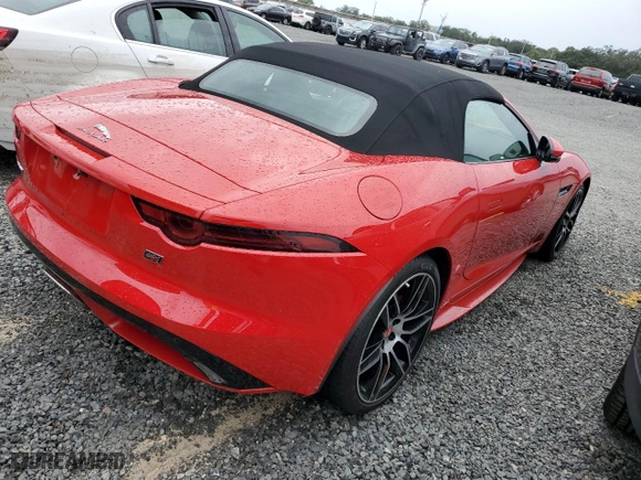 2020 Jaguar F-TYPE P300 with VIN SAJDD5GX4LCK63604, listed as a Copart auction lot 74807264 with NaN miles and Non Repairable. Bid and sale history available at carsss.com. Image 3.