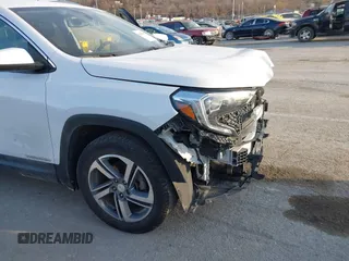 2021 GMC Terrain SLT with VIN 3GKALVEV3ML301727, listed as a IAAI auction lot 41669332 with 90,878 mi miles and . Bid and sale history available at carsss.com. Image 19.
