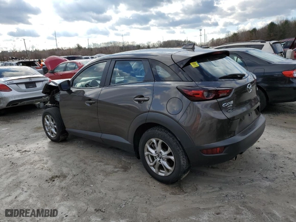 2020 Mazda CX-3 Sport with VIN JM1DKFB70L1464400, listed as a Copart auction lot 84750294 with 15,563 mi miles and Salvage Title. Bid and sale history available at carsss.com. Image 2.