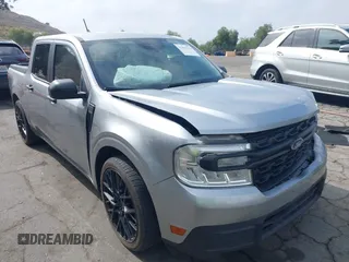 2023 Ford Maverick XL with VIN 3FTTW8E98PRA99596, listed as a IAAI auction lot 42415114 with 12,538 mi miles and . Bid and sale history available at DreamBid. Image 1.