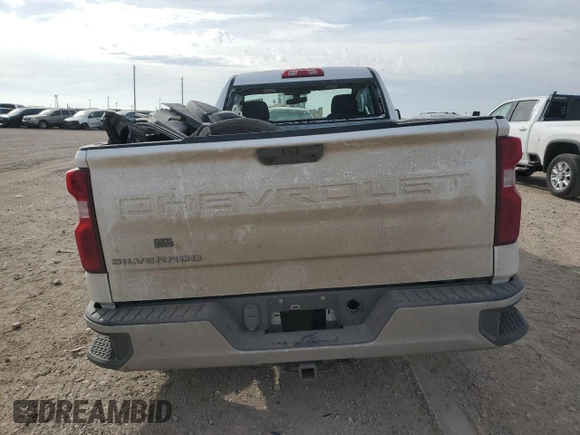 2019 Chevrolet Silverado 1500 Work Truck with VIN 3GCNWAEF5KG194594, listed as a Copart auction lot 44603345 with 80,401 mi miles and Salvage Title. Bid and sale history available at DreamBid. Image 6.