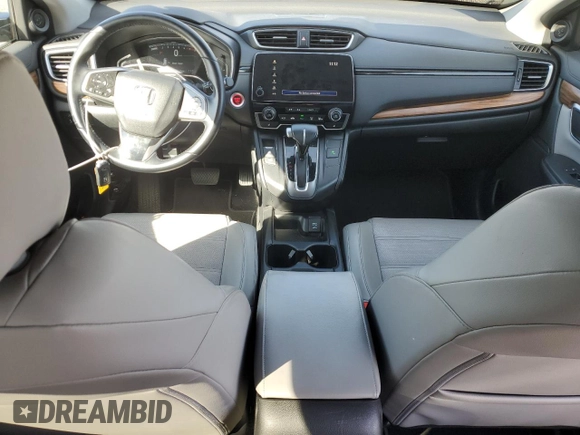 2017 Honda CR-V Touring with VIN 2HKRW2H95HH612018, listed as a Copart auction lot 50395575 with 90,163 mi miles and Salvage Title. Bid and sale history available at carsss.com. Image 8.