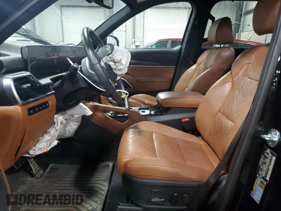 2023 Kia Telluride SX Prestige X-Pro with VIN 5XYP5DGC6PG406098, listed as a Copart auction lot 48406085 with 47,863 mi miles and Salvage title. Bid and sale history available at DreamBid. Image 7.