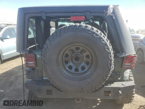 2008 Jeep Wrangler Sahara with VIN 1J4FA54178L653453, listed as a Copart auction lot 45490235 with 95,250 mi miles and Salvage title. Bid and sale history available at DreamBid. Image 6.