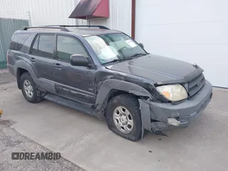 2003 Toyota 4Runner SR5 z VIN JTEZU14R530008993, wystawiony jako IAAI lot #41697926 z przebiegiem 302 008 mil mil oraz . Historia ofert i sprzedaży dostępna na DreamBid. Obrazek 1.