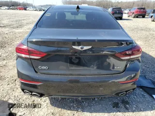 2018 Genesis G80 Sport с VIN KMHGN4JB3JU243539, выставлен на аукционе Copart как лот 43653695 с пробегом 81 008 миль миль и Списание • Salvage title. История ставок и продаж доступна на DreamBid. Изображение 6.