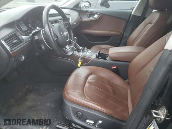 2016 Audi A7 3.0 Premium Plus with VIN WAUWGAFC0GN175596, listed as a Copart auction lot 39784844 with 97,520 mi miles. Bid and sale history available at carsss.com. Image 7.