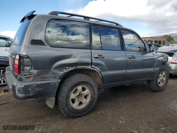 1998 Toyota Land Cruiser with VIN JT3HT05J0W0006471, listed as a Copart auction lot 49091535 with 314,727 mi miles and Salvage Title. Bid and sale history available at carsss.com. Image 3.