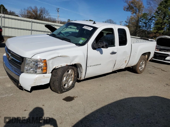 2007 Chevrolet Silverado 1500 LT w/1LT with VIN 2GCEC19C271660524, listed as a Copart auction lot 88165415 with 0 mi miles and Salvage Title. Bid and sale history available at carsss.com. Image 1.