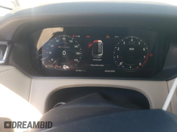 2018 Land Rover Range Rover Velar R-Dynamic SE with VIN SALYL2RV5JA751684, listed as a Copart auction lot 47131785 with 51,621 mi miles and Salvage Title. Bid and sale history available at carsss.com. Image 9.