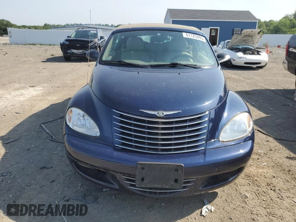 2005 Chrysler PT Cruiser GT with VIN 3C3AY75S55T524274, listed as a Copart auction lot 61123405 with 46,207 mi miles and Clean title. Bid and sale history available at DreamBid. Image 5.