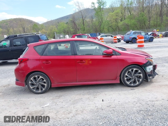 2018 Toyota Corolla iM with VIN JTNKARJE7JJ573943, listed as a IAAI auction lot 42080333 with 99,860 mi miles. Bid and sale history available at carsss.com. Image 13.