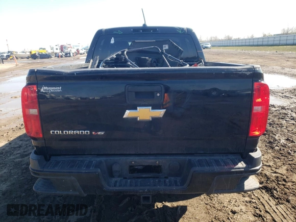 2019 Chevrolet Colorado 2WD Work Truck with VIN 1GCGSBEN3K1100695, listed as a Copart auction lot 45734355 with 37,025 mi miles and Salvage Title. Bid and sale history available at carsss.com. Image 6.