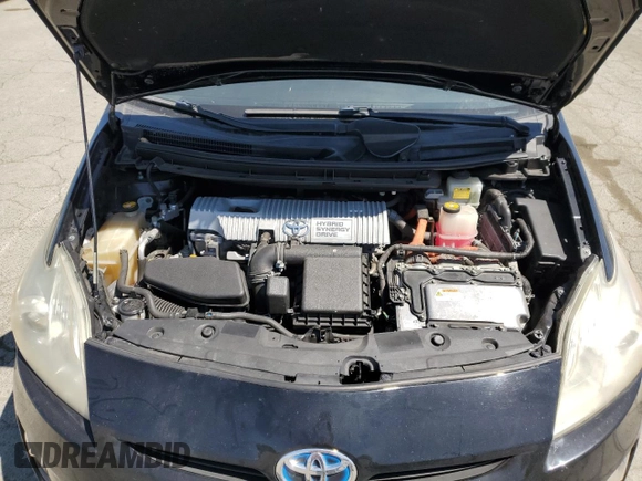 2010 Toyota Prius II with VIN JTDKN3DU5A0188105, listed as a Copart auction lot 53746865 with 337,441 mi miles and Salvage Title. Bid and sale history available at carsss.com. Image 11.