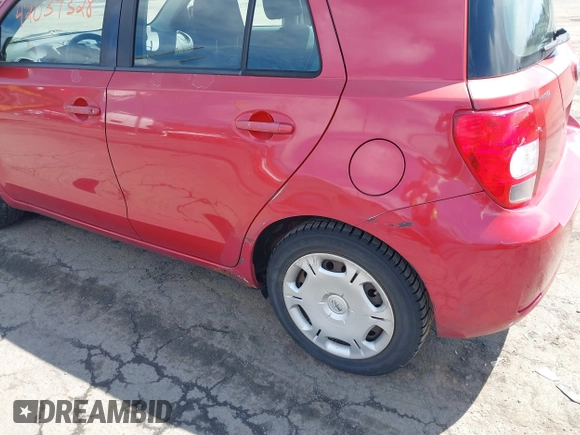 2008 Scion xD with VIN JTKKU104X8J027713, listed as a IAAI auction lot 42039328 with 217,720 mi miles. Bid and sale history available at carsss.com. Image 12.