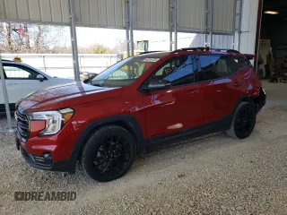 2023 GMC Terrain SLT with VIN 3GKALPEG5PL129895, listed as a Copart auction lot 48519735 with 37,600 mi miles and Salvage Title. Bid and sale history available at carsss.com. Image 1.