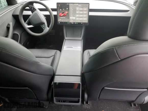 2025 Tesla Model 3 Long Range with VIN 5YJ3E1EA7SF938944, listed as a Copart auction lot 51677045 with 3,658 mi miles and Salvage title. Bid and sale history available at DreamBid. Image 8.