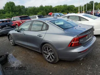 2020 Volvo S60 Momentum with VIN 7JRA22TK5LG066497, listed as a Copart auction lot 63105214 with 21,398 mi miles and Salvage Title. Bid and sale history available at carsss.com. Image 2.