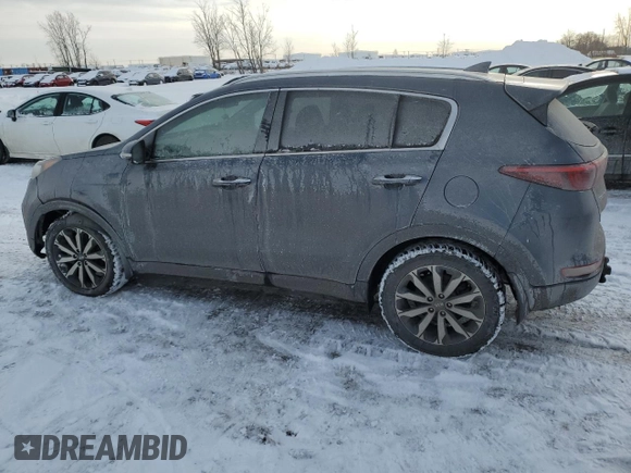 2017 Kia Sportage EX with VIN KNDPN3AC7H7147042, listed as a Copart auction lot 43220985 with 79,424 mi miles and Salvage Title. Bid and sale history available at carsss.com. Image 2.